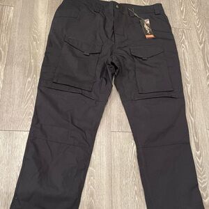 Men's Versatile Black Cargo Pants